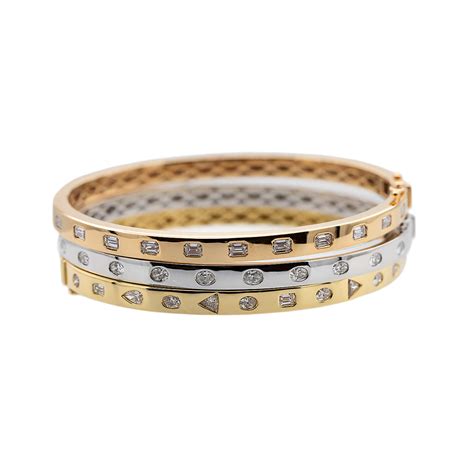 cartier gold bracelet with diamonds|cartier 18kt gold love bracelet.